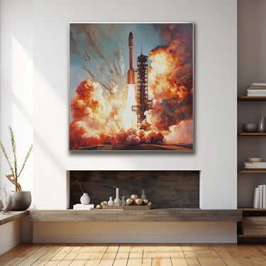 Peinture de Fusée